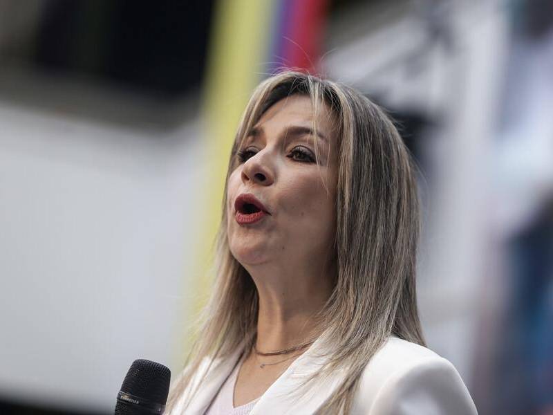 Vicky Dávila, precandidata presidencial. FOTO: COLPRENSA