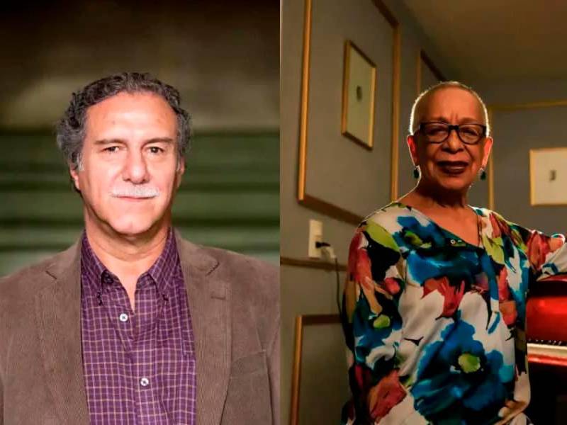 Víctor Gaviria y Teresita Gómez estarán en el homenaje de este viernes. FOTO: El Colombiano