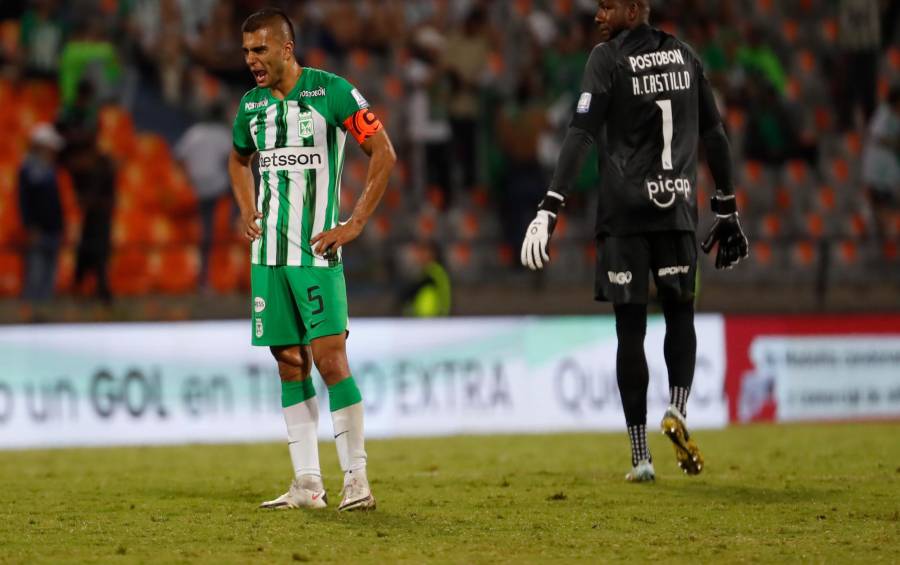 Felipe Aguirre, capitán del verde, comanda la zona defensiva que tendrá Nacional en el Atanasio. FOTO CAMILO SUÁREZ 