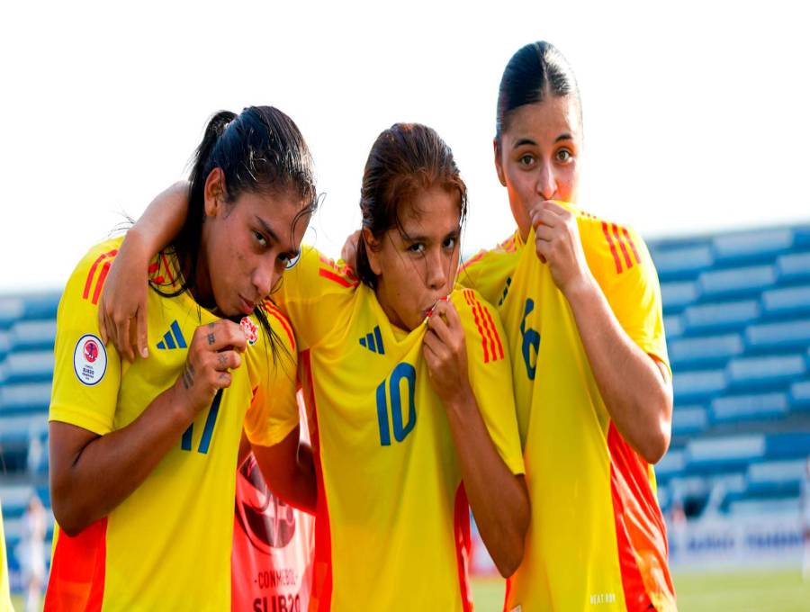 La arquera Luisa Agudelo es una de las jugadoras claves de la Selección Colombia que está invicta en el Sudamericano Sub-20. FOTO CORTESÍA FCF
