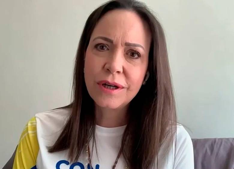 María Corina Machado denuncia las condiciones en las que se encuentran los presos políticos en Venezuela. FOTO COLPRENSA