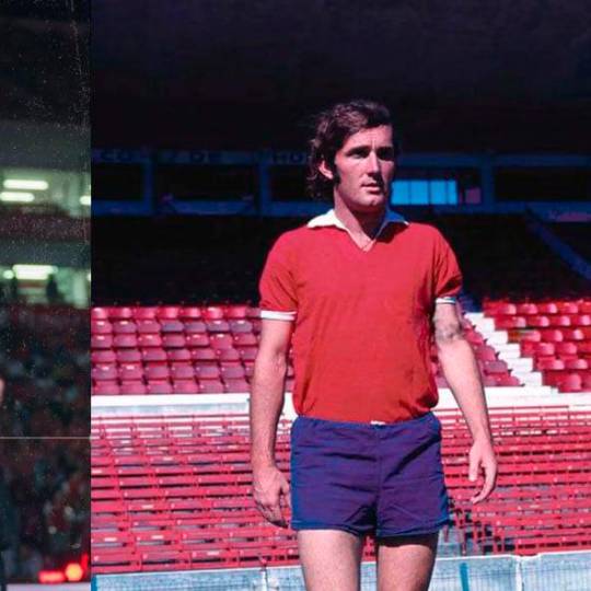 Alejandro Semenewicz en sus últimos años (izquierda), y en su época como jugador (derecha). FOTOS @Independiente