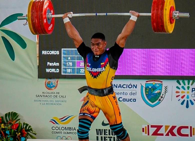 Marcos Alejandro Bonilla, entre las figuras de Colombia en el Panamericano. FOTO Cortesía Secretaría del Deporte y Recreación de Cali