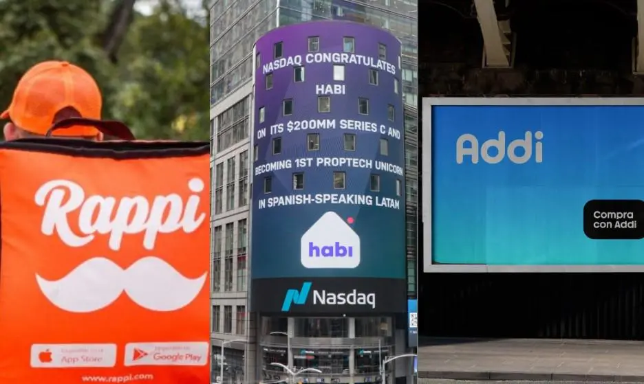 Rappi, Habi y Addi las startups colombianas más valiosas. FOTO: Cortesía empresas. Rappi, Habi y Addi las startups colombianas más valiosas. FOTO: Cortesía empresas.