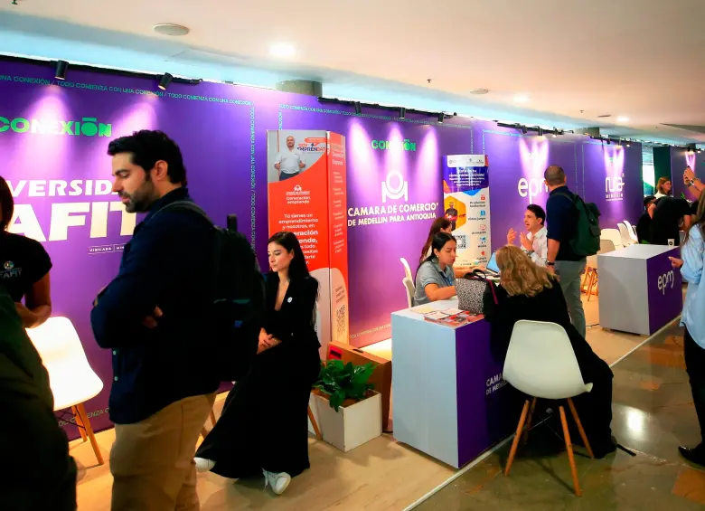 En Conexión se esperan una 3.500 reuniones entre empresas y corporativos. FOTO CAMILO SUÁREZ