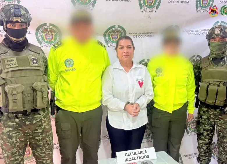 Captura de la lideresa social Teresa Jaramillo Giraldo en mayo de este año. FOTO: Cortesía