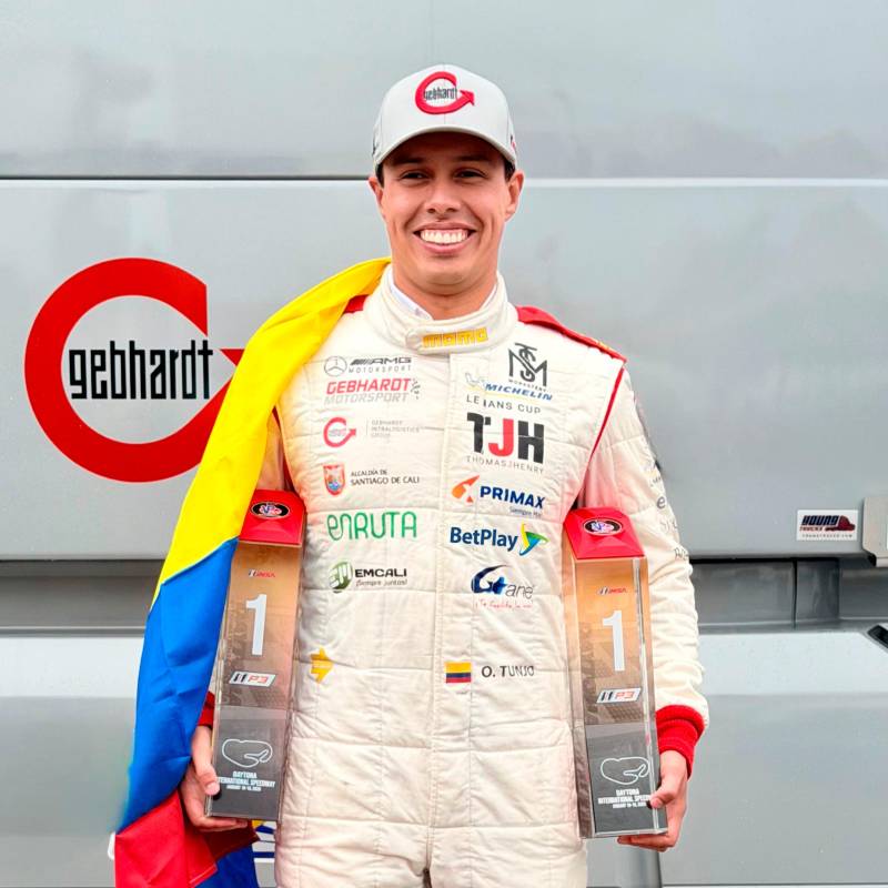 Óscar Tunjo ha competido en Colombia, Norteamérica y Europa. Ya son más de dos décadas de carrera. FOTO CORTESÍA