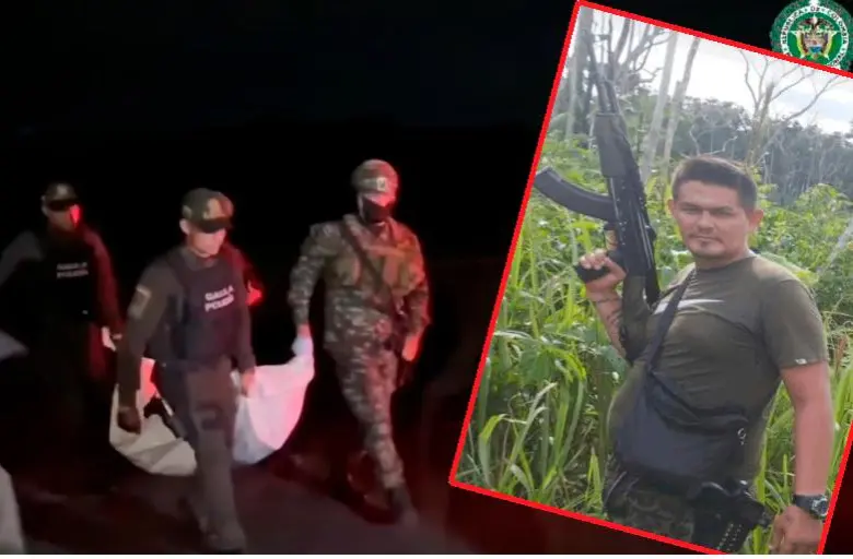 Los seis disidentes de las Farc, entre los que se encontraba Nelson Márquez (“Gato Feo”), murieron en un combate contra la Policía y el Ejército en la vereda Sabanas de San Ignacio, en Mapiripán. FOTOS cortesía ejército