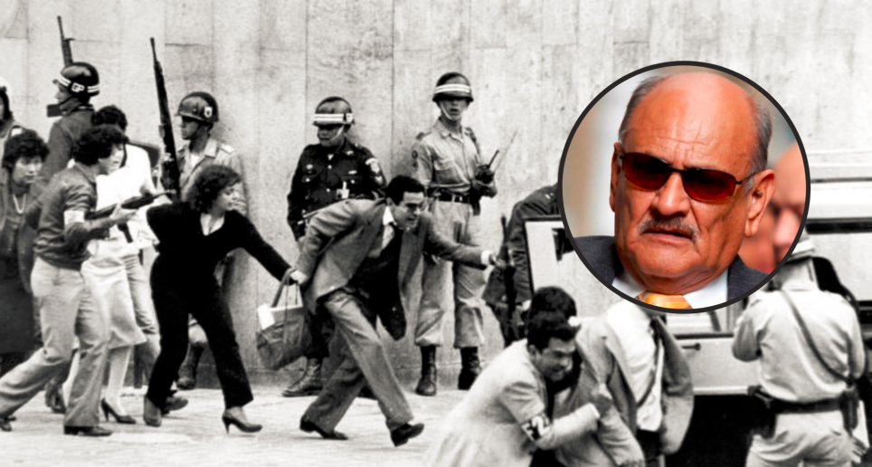 El coronel (r) Edilberto Sánchez cumple una condena de 40 años por el delito de desaparición forzada durante la toma del Palacio de Justicia. FOTO: Colprensa 