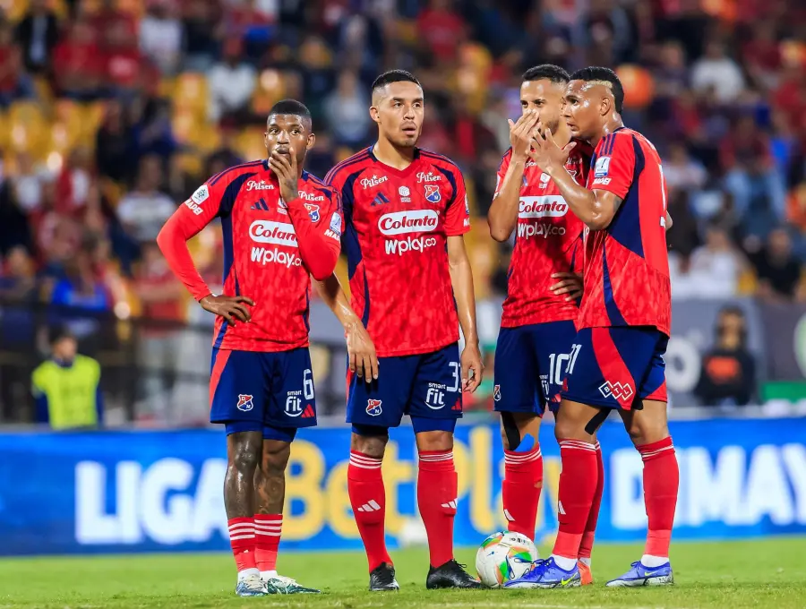 Daniel Londoño anotó el último gol que el Medellín le marcó a Deportes Tolima en el Atanasio Girardot. Fue en el empate 1-1 del encuentro que se disputó el primero de abril del 2023. <span class="mln_uppercase_mln">FOTO</span> <b><span class="mln_uppercase_mln">Camilo Suárez</span></b> 