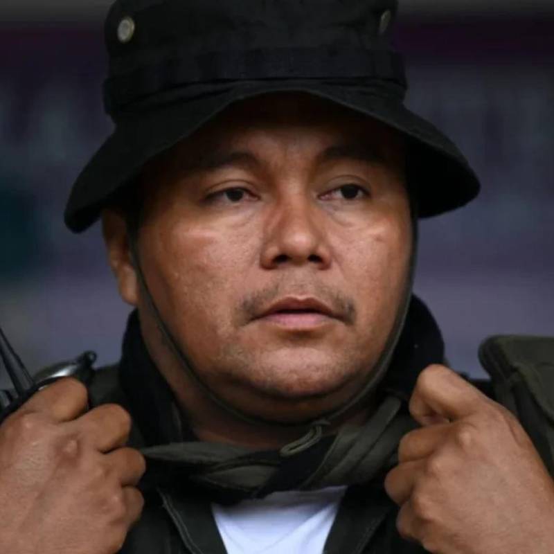 Alexander Díaz, alias Calarcá. Foto: cortesía