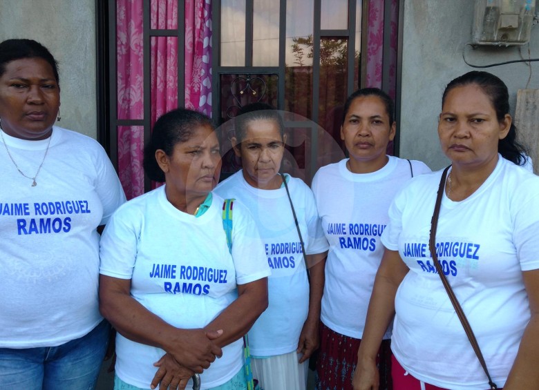 Las cinco hermanas Rodríguez Ramos perdieron al menor de la familia durante la masacre.