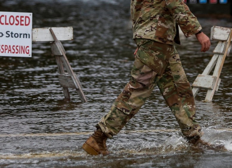 Carolina del Norte será en donde el huracán Florence toque tierra. Foto Reuters