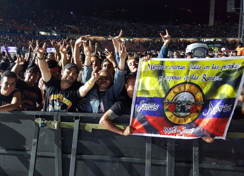¡Guns N’ Roses emocionaron a Medellín!