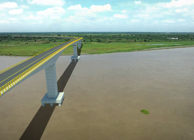 El puente Roncador, que hará parte de toda la conexión, será el más largo del país. FOTO cortesía 