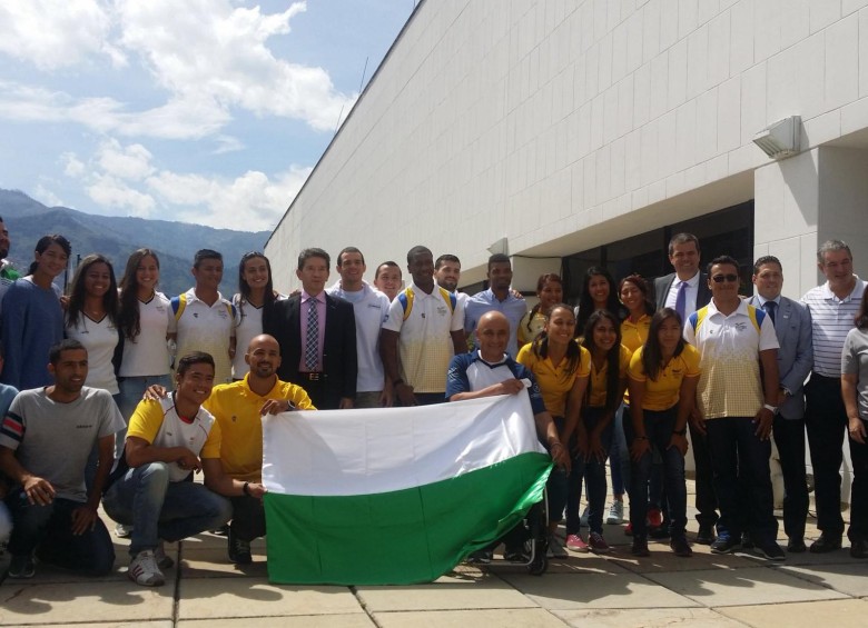 Un total de 57 deportistas antioqueños representarán a Colombia en los Juegos Olímpicos de Río. FOTO Cortesía Gobernación de Antioquia