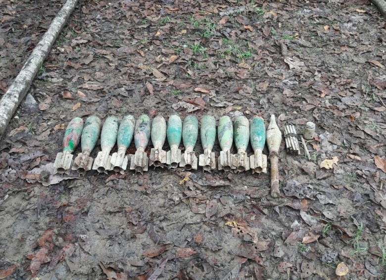 Ejército incauta armas y municiones al Eln en Chocó