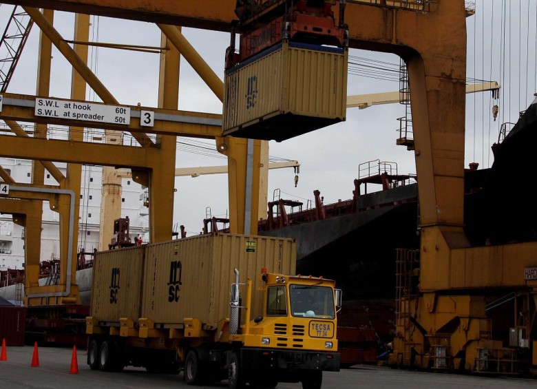 Las importaciones reportadas por la aduana en el puerto de Buenaventura, en noviembre de 2017, sumaron 886,1 millones de dólares. Foto: El Colombiano