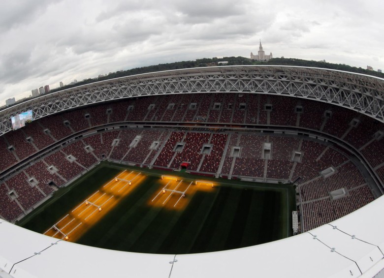Así es el estadio que albergará la final del Mundial de Rusia