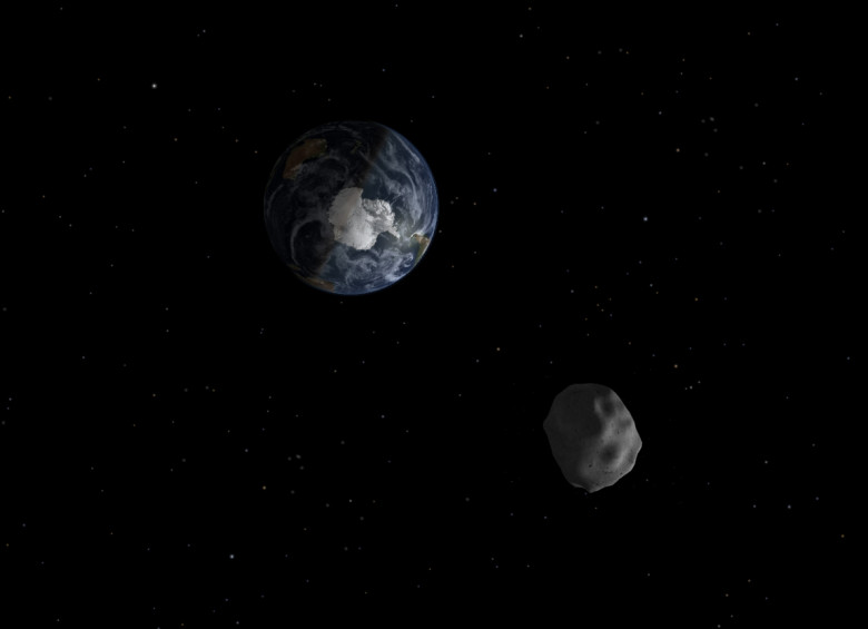 La Tierra tiene otra cuasi-Luna. Ilustración Nasa/JPL
