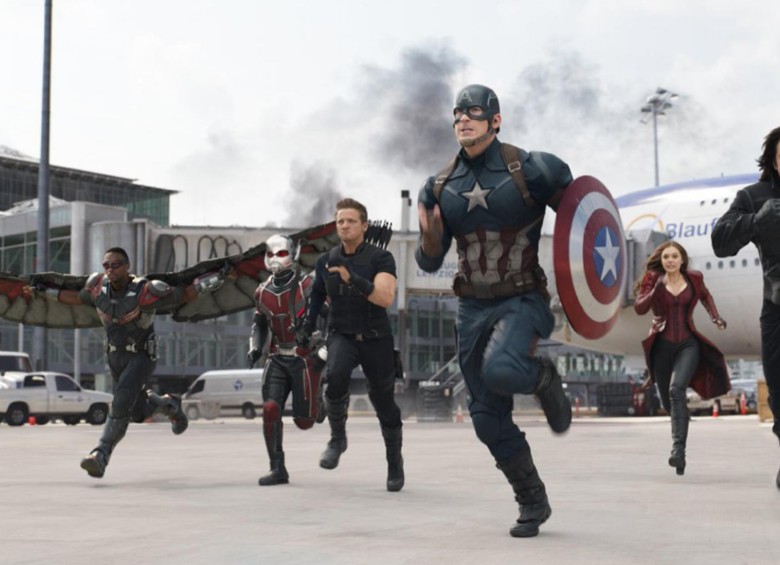 Capitán América: civil war, fue el filme con mayor recaudación de 2016 con US$1.153.304.495. 