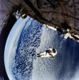 Primera caminata espacial sin ataduras por astronautas de la Nasa en diez años desde el transbordador espacial Discovery en septiembre 16, 1994. FOTO Reuters / Nasa