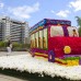 ESTEBAN VANEGAS - El Tapete es una de las novedades de la actual edici&#243;n de Feria de las Flores y est&#225; ubicado en Plaza Mayor, detr&#225;s de Caja de Madera.