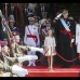 REUTERS - Los reyes, Felipe y Letizia, junto a sus hijas, la princesa de Asturias Leonor y la infanta Sof&#237;a.
