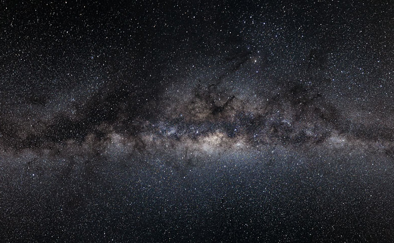 La Vía Láctea está llena de moléculas grasosas. Foto ESO