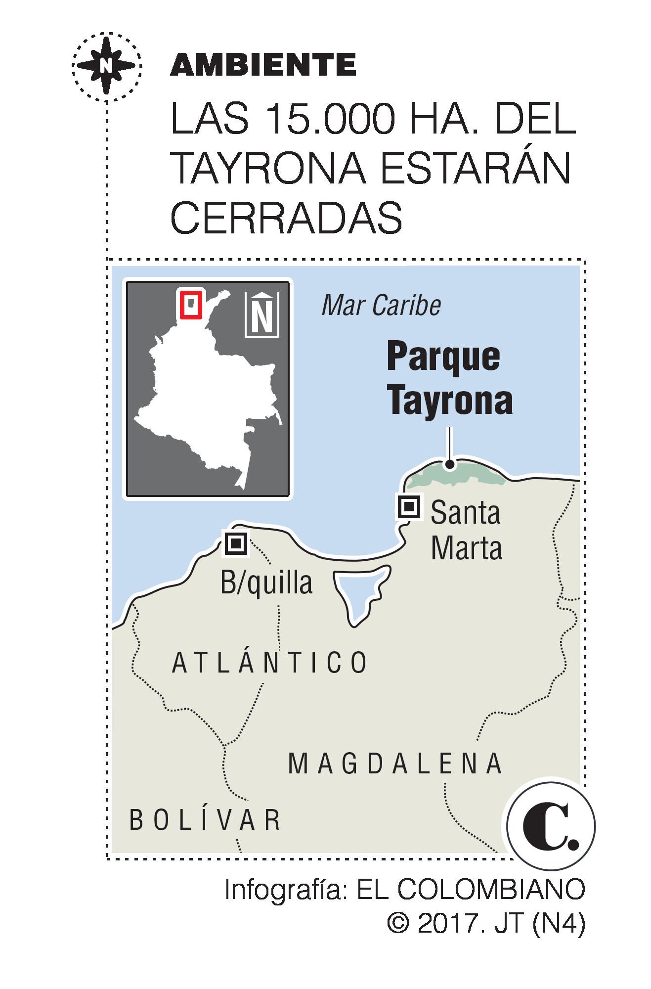 Cierre del Tayrona unirá a cuatro pueblos indígenas