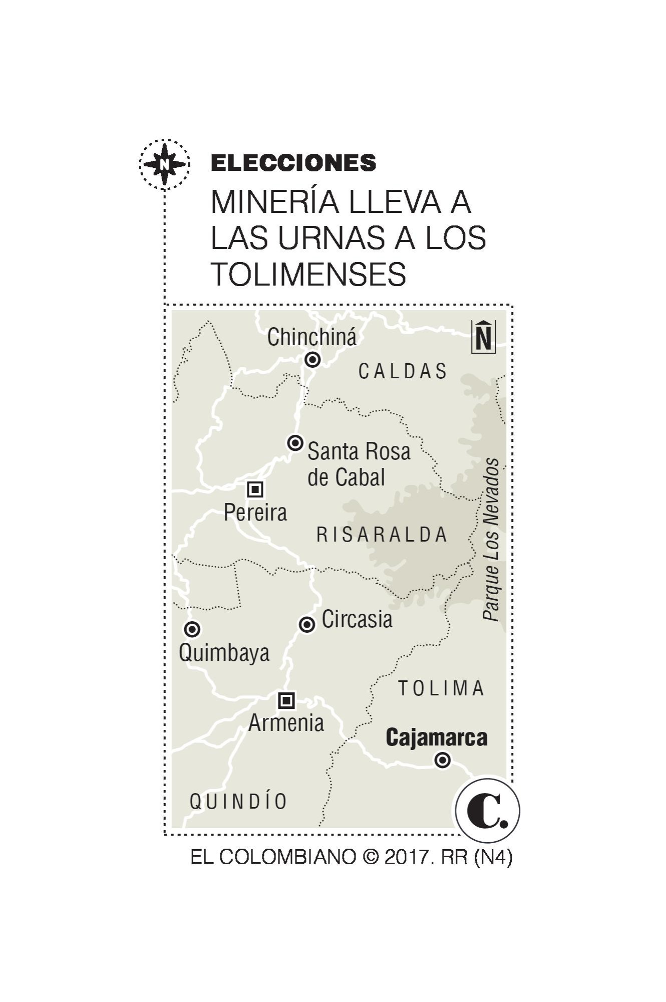 Cajamarca, Tolima, decidirá el futuro de la minería