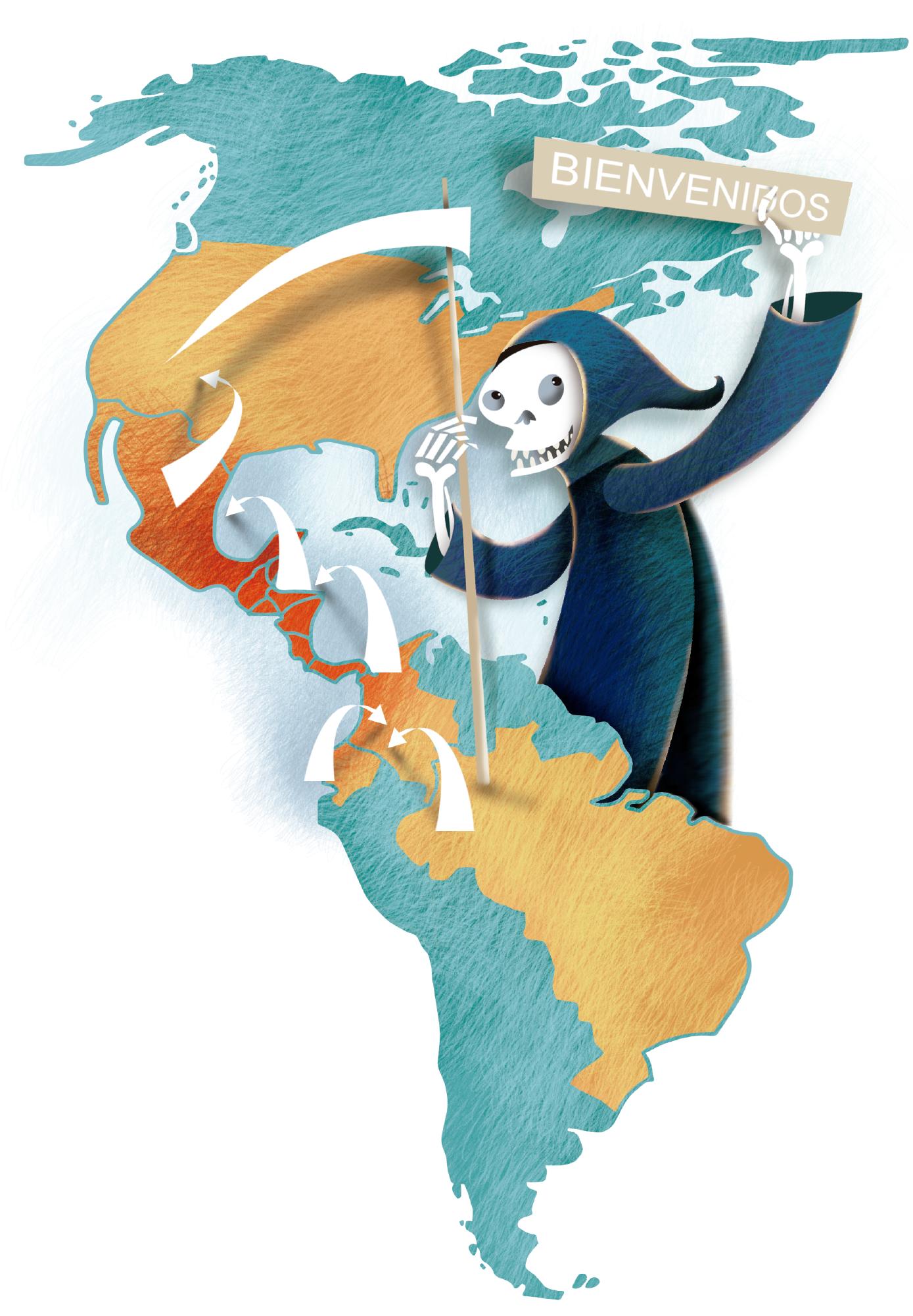 América Latina, creciente ruta de africanos para E.U.