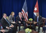 Castro dijo que ambos países podrán normalizar sus lazos solo cuando Washington levante el embargo económico y devuelva a Cuba la base naval que ocupa en Guantánamo. FOTO Reuters