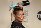 Queen Latifah ganó el premio a la Mejor Interpretación de un Actriz en una Película para televisión o miniserie por su papel en Bessie. FOTO Reuters