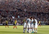 Argentina celebró a rabiar sus goles. FOTO Reuters