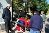 El movimiento telúrico ocurrió a las 6:18 de la tarde y también se sintió en Irán, donde se registraron al menos 129 muertos y unos 300 heridos. FOTO EFE