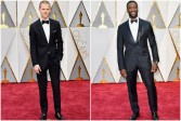 A la izquierda Lucas Hedges, nominado por Manchester junto al mar. A la derecha el actor Aldis Hodge recordado por Straight Outta Compton. FOTOS AFP