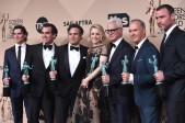 El drama periodístico Spotlight se llevó el sábado el máximo honor en la ceremonia de los Premios SAG, del Sindicato de Actores de la Pantalla. FOTO AP