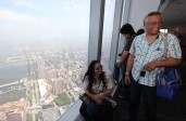 Los visitantes podrán tener una vista de la ciudad y sus alrededores desde los pisos 100, 101 y 102 del edificio, desde una altura mínima de 381 metros. FOTO AP