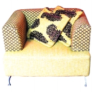 Dichas telas se usan en muebles, cortinas, cubrelechos, cojines, manteles, entre otros elementos decorativos.
