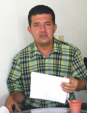 Carlos Alberto Beer, uno de los líderes de Currulao municipio.