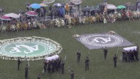 El estadio Arena Condá de Chapecó fue escenario de un velorio colectivo. FOTO REUTERS