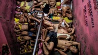 Las fotos muestran escenas de la cárcel de Quezon City, una de las prisiones más abarrotadas de Filipinas. Tercer lugar en noticias generales. Noel Celis, Agence France-Presse / Cortesía de World Press Photo Foundation 