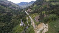El túnel está ubicado entre los municipios de Calarcá (Quindío) y Cajamarca (Tolima). Atraviesa la Cordillera Central. FOTO: ESTEBAN VANEGAS