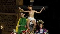 El jueves santico es una de las procesiones más importante de esta tradición. FOTO JUAN ANTONIO SÁNCHEZ OCAMPO