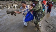 Asimismo, se precisó que las personas heridas son 32, de las cuales 7 han sido remitidas fuera del municipio, ubicado en el departamento de Cauca. FOTO EFE