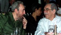 Probablemente el colombiano más cercano a Fidel Castro fue el Nóbel Gabriel García Márquez. FOTO AP