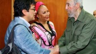 Piedad Córdoba fue otra colombiana muy cercana a Fidel Castro. Con el líder cubano la exsenadora tuvo varias reuniones. FOTO COLPRENSA