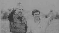 En 1993, Fidel Castro visitó al entonces presidente de Colombia, César Gaviria, en Cartagena. FOTO ARCHIVO