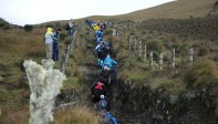 Un total de 300 atletas se midieron al exigente reto de la Maratón Nevado del Ruiz. FOTO CORTESÍA